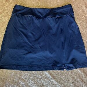 TZU TZU Sport Charlotte Golf Skort  Womens Size S  Navy Athletic Skirt w Shorts